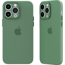 Platin Store Pilatin  iPhone 14 Pro Kılıf Puma Silikon - Yeşil Zeyd