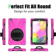 Bg Arzenis Arzenis  Samsung Galaxy T290 Tab A 8 Kılıf Amazing Tablet Kapak - Pembe 9968547