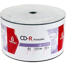 Boş Cd-R Iomega 50'li Boş CD Printable