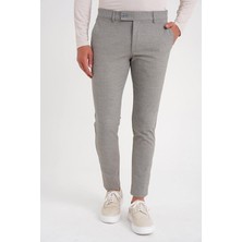 Efor Erkek Slim Fit Yan Cep Esnek Pamuklu Dokulu Bej Pantolon P 1086
