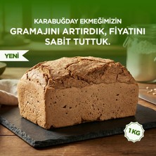 Ebruli Doğal Bakkal Vegan Glutensiz Mayasız Karabuğday (Greçka) Ekmeği 1000 gr