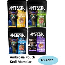 Ambrosia Poch Karma Koli Kedi Maması 48 Adet 02