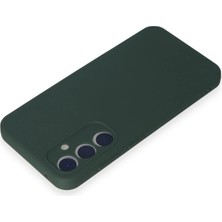 Kayem Kay  Samsung Galaxy A35 5g Kılıf First Silikon - Koyu Yeşil 56487