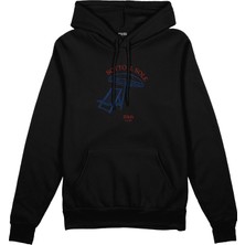 The Lucid Lab Sotto Il Sole Oversize Hoodie - Siyah