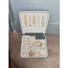 UltraMint Büyük Boy 27X24 Takı Düzenleyici ve Saklama Kutusu, Seyahat Çantası