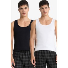 DeFacto Slim Fit Ribana 2'li Atlet Y9056AZ26SP