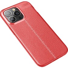 Kayem Kay  iPhone 13 Pro Kılıf Auto Focus Kapak - Kırmızı 56487