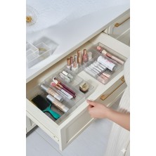 UltraMint 6'lı Şeffaf Kaydırılabilir Çekmece Içi Takı ve Makyaj Organizer Seti