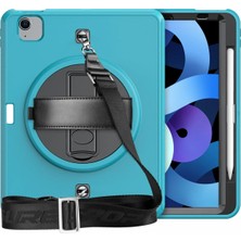 Kayem Kay  iPad Pro 11 (2020) Kılıf Strap-C Otterbox Tablet Kapak - Mavi 56487