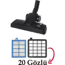 Pro Fresh & Clean Vestel Lodos H6000 K Uyumlu Emici Başlık ve Izgaralı Hepa Filtre Seti