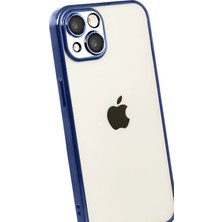 Bg Arzenis Arzenis  Apple iPhone 15 Razer Lensli Silikon - Lacivert 9968547