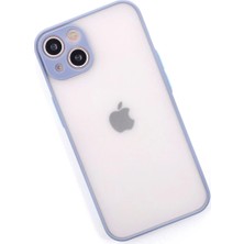 Kayem Kay  iPhone 14 Kılıf Montreal Silikon Kapak - Gri 56487