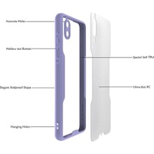 Kayem Kay  Samsung Galaxy A02 Kılıf Platin Silikon - Lacivert 56487