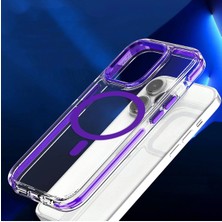 Bg Arzenis Arzenis  iPhone 14 Pro Bella Magsafe Kapak - Derin Mor 9968547