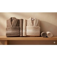 Özdilek Colourıst Kahverengi-Bej Aile Seti