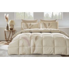 Özdilek Uyku Seti Ranforce Çift Kişilik  Krem Mıscanthus