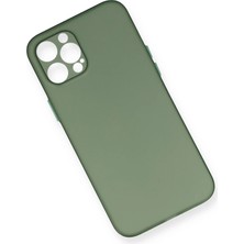 Bg Arzenis Arzenis  iPhone 12 Pro Kılıf Pp Ultra Ince Kapak - Yeşil 9968547