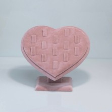 UltraMint Kalp Şekilli Yüzük Standı, Şık ve Kullanışlı Takı Düzenleyici