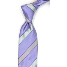 Kravatkolik Orsolini Style Lila Italyan Ipek Kravat İK2207