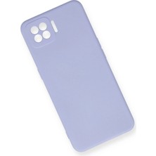 Bg Arzenis Arzenis  Oppo A73 Kılıf Nano Içi Kadife Silikon - Lila 9968547