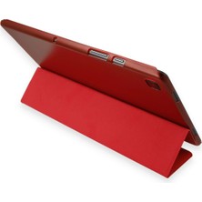 Platin Store Pilatin  iPad Pro 11 (2021) Kılıf Tablet Smart Kılıf - Kırmızı Zeyd