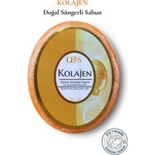 Oens Kolajen Özlü Doğal Süngerli Sabun Canlandırıcı ve Sıkılaştırıcı Cilt Temizleyici 120G