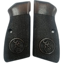 Browning Hp 14 Lü Zig 14 Lü Yavuz 14 Lü Ahşap Kabze