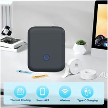 Hulyomer Huly  P11 Kablosuz Etiket Yazıcı - Siyah Hub