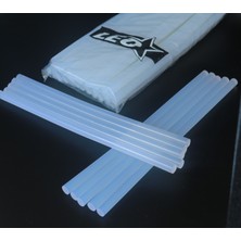 Leo Beyaz Silikon Mum Çubuk 11.3 mm 1 kg (35 Adet)