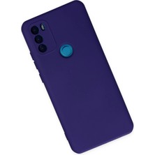 Bg Arzenis Arzenis  General Mobile Gm 21 Plus Kılıf Nano Içi Kadife Silikon - Mor 9968547