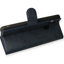 Platin Store Pilatin  Realme C25 Kılıf Trend S Plus Kapaklı Kılıf - Lacivert Zeyd