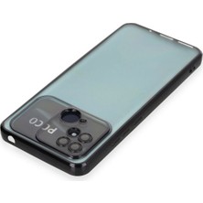 Bg Arzenis Arzenis  Xiaomi Redmi 10C Kılıf Razer Lensli Silikon - Siyah 9968547