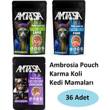 Ambrosia Poch Karma Koli Kedi Maması 36 Adet 01