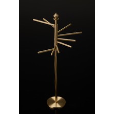 UltraMint El Yapımı Pirinç Takı Askısı, 10 Kollu Çok Amaçlı Organizer