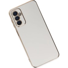 Bg Arzenis Arzenis  Samsung Galaxy M23 Kılıf Volet Silikon - Beyaz 9968547