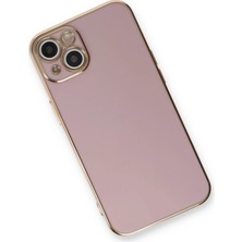 Bg Arzenis Arzenis  iPhone 13 Kılıf Volet Silikon - Mor 9968547