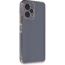 Kayem Kay  Xiaomi Redmi Note 12 Pro Plus Kılıf Volet Silikon - Mavi 56487