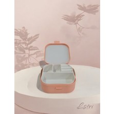 UltraMint Mini Makyaj ve Takı Kutusu, Cappuccino Renk, Şık ve Pratik Tasarım