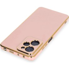 Kayem Kay  Xiaomi Poco X5 Pro 5g Kılıf Volet Silikon - Pembe 56487