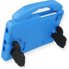 Kayem Kay  Lenovo Tab M10 TB328FU Kılıf Like Stantlı Tablet Silikon - Mavi 56487