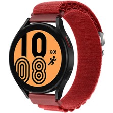 Cekar Store Watch 20MM KR410 Kumaş Kordon - Kırmızı