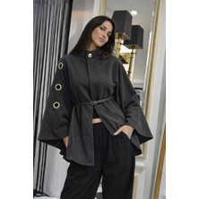 Cemo Kuşgözü Detaylı Kemerli Panço