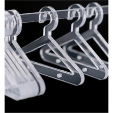 UltraMint Şeffaf Takı Askısı, 10'lu Yedek Küpe Standı Seti