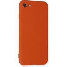 Kayem Kay  iPhone 7 Kılıf Nano Içi Kadife Silikon - Kırmızı 56487