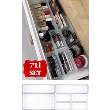UltraMint 7'li Çekmece Içi Organizer, Kozmetik ve Takı Düzenleyici