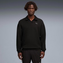 Puma Cloudspun Erkek Siyah Antrenman Polo.01