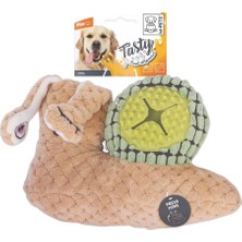M-Pets Snail Nina Ödül Hazneli Peluş Köpek Oyuncağı 23.5X15 cm