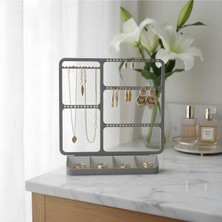 UltraMint Çok Katmanlı Takı Düzenleyici Stand, Masaüstü Şık Takı Organizer