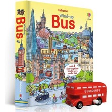 Mucit Panda Usborne Wind-Up Bus (Hareketli Kitap)