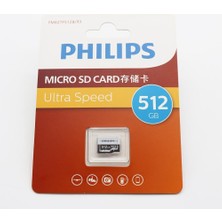Philips 512GB A1 V30 Microsdxc Hafıza Kartı (Adaptörsüz)